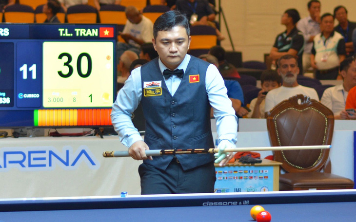 Á quân thế giới Trần Thanh Lực làm điều khó tin ở Siêu cúp billiards - Ảnh 3.